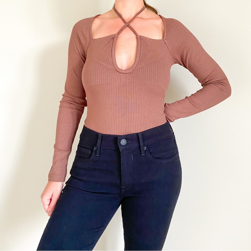 Brown Bodysuit
